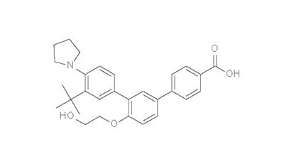 Trifarotene Chemical Structure (Trifarotene Structure)